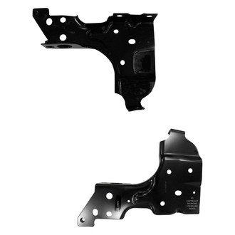 Replace® - Rear Inner Driver and Passenger Side Bumper Support Bracket Set (Diamond Standard Line)