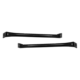 Replace® - Rear Driver and Passenger Side Bumper Face Bar Brace Set (CAPA Certified)