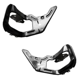 Replace® - Rear Outer Driver and Passenger Side Bumper Bracket Set (CAPA Certified)