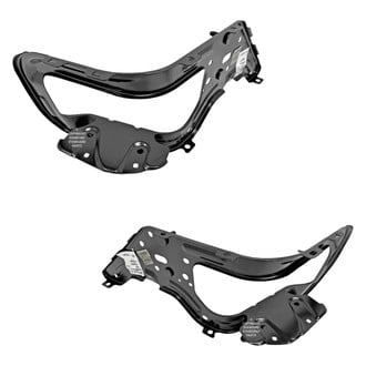 Replace® - Rear Outer Driver and Passenger Side Bumper Bracket Set (Diamond Standard Line)