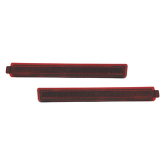 Replace® - Rear Driver and Passenger Side Bumper Reflector Set (Standard Line)