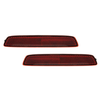 Replace® - Rear Driver and Passenger Side Bumper Reflector Set (CAPA Certified)
