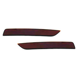 Replace® - Rear Driver and Passenger Side Bumper Reflector Set (CAPA Certified)