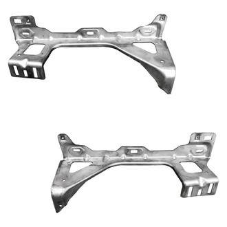 Replace® - Driver and Passenger Side Radiator Support Bracket Set (CAPA Certified)