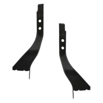 Replace® - Driver and Passenger Side Radiator Support Bracket Set (Standard Line)