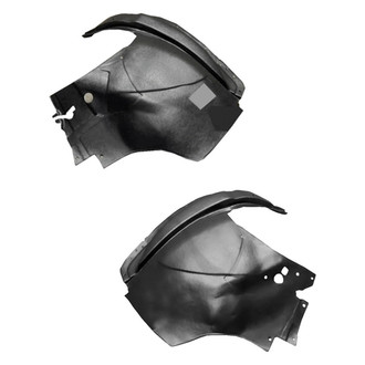 Replace® - Front Rearward Driver and Passenger Side Fender Liner Rear Section Set (Standard Line)
