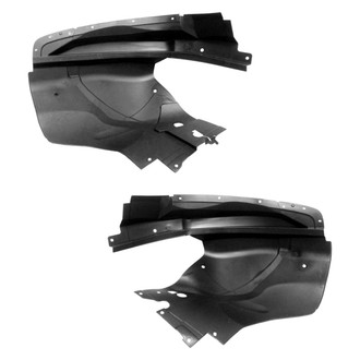 Replace® - Front Rearward Driver and Passenger Side Fender Liner Rear Section Set (CAPA Certified)