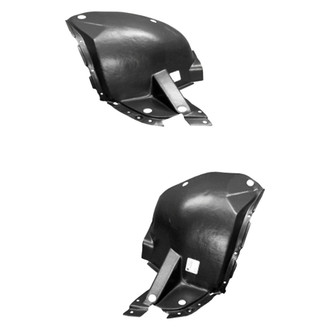 Replace® - Front Driver and Passenger Side Fender Liner Front Section Set (Standard Line)