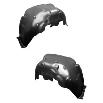 Replace® - Front Driver and Passenger Side Fender Liner Front Section Set (Standard Line)