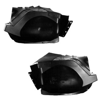 Replace® - Front Driver and Passenger Side Fender Liner Front Section Set (Standard Line)