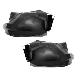Replace® - Front Driver and Passenger Side Fender Liner Front Section Set (CAPA Certified)