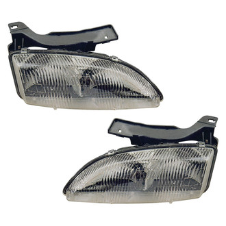 Replace® - Driver and Passenger Side Replacement Headlight Set (Value Line)
