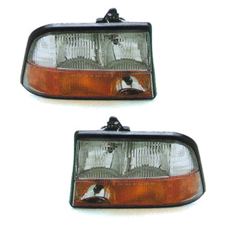Replace® - Driver and Passenger Side Replacement Headlight Set (Value Line)