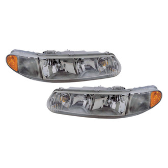 Replace® - Driver and Passenger Side Replacement Headlight Set (CAPA Certified)