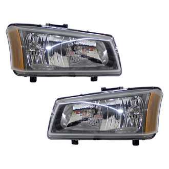 Replace® - Driver and Passenger Side Replacement Headlight Set (CAPA Certified)