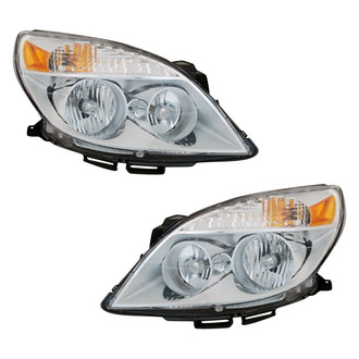 Replace® - Driver and Passenger Side Replacement Headlight Set (Standard Line)