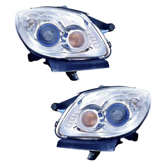 Replace® - Driver and Passenger Side Replacement Headlight Set (CAPA Certified)