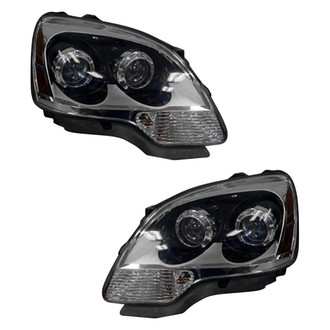 Replace® - Driver and Passenger Side Replacement Headlight Set (CAPA Certified)