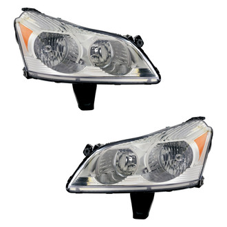 Replace® - Driver and Passenger Side Replacement Headlight Set (CAPA Certified)