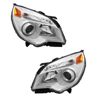Replace® - Driver and Passenger Side Replacement Headlight Set (CAPA Certified)