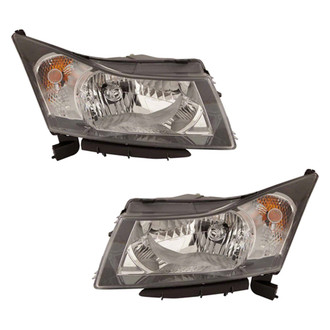 Replace® - Driver and Passenger Side Replacement Headlight Set (CAPA Certified)