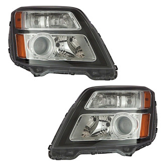 Replace® - Driver and Passenger Side Replacement Headlight Set (CAPA Certified)