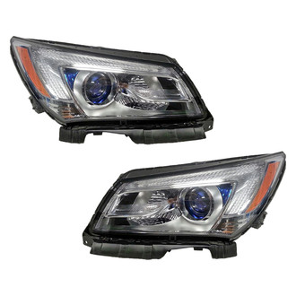Replace® - Driver and Passenger Side Replacement Headlight Set (Standard Line)
