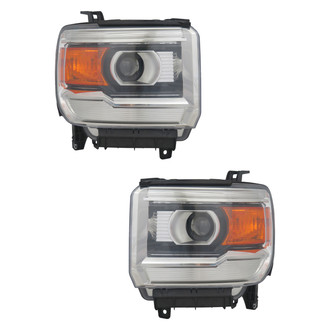 Replace® - Driver and Passenger Side Replacement Headlight Set (CAPA Certified)