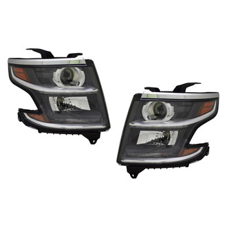 Replace® - Driver and Passenger Side Replacement Headlight Set (Standard Line)