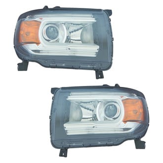 Replace® - Driver and Passenger Side Replacement Headlight Set (CAPA Certified)