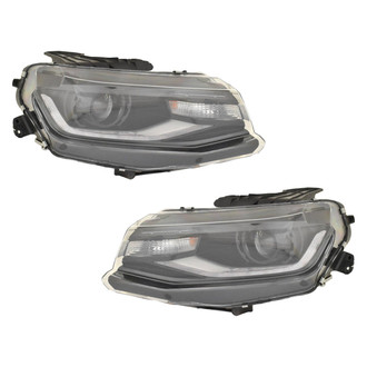 Replace® - Driver and Passenger Side Replacement Headlight Set (CAPA Certified)