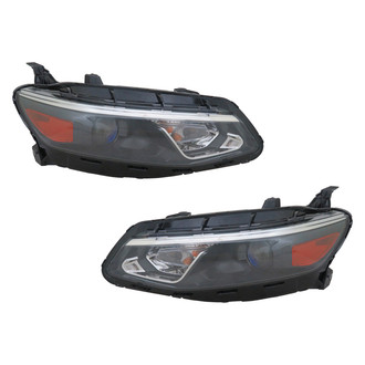 Replace® - Driver and Passenger Side Replacement Headlight Set (Standard Line)