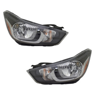 Replace® - Driver and Passenger Side Replacement Headlight Set (CAPA Certified)