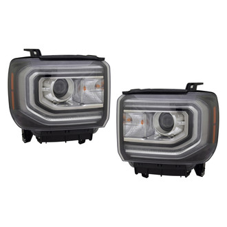 Replace® - Driver and Passenger Side Replacement Headlight Set (CAPA Certified)