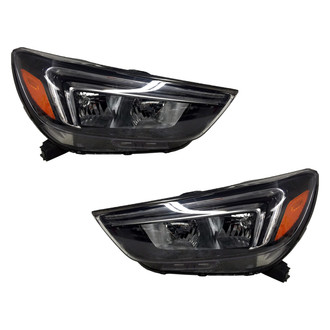 Replace® - Remanufactured OE Driver and Passenger Side Replacement Headlight Set