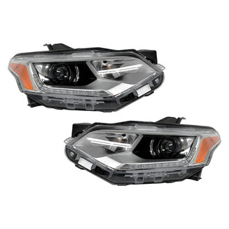 Replace® - Remanufactured Driver and Passenger Side Replacement Headlight Set