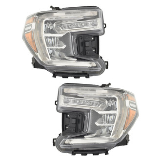 Replace® - Driver and Passenger Side Replacement Headlight Set (Standard Line)