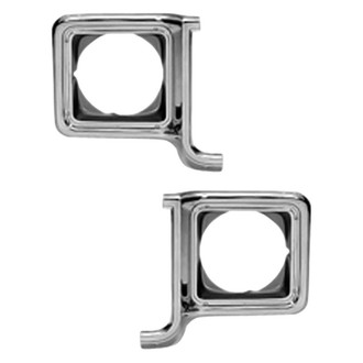 Replace® - Driver and Passenger Side Headlight Bezel Set (Standard Line)