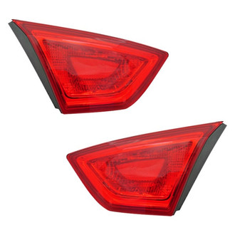 Replace® - Driver and Passenger Side Inner Replacement Tail Lights (CAPA Certified)