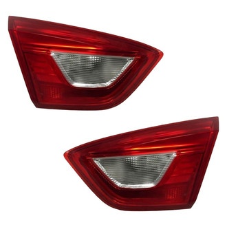 Replace® - Driver and Passenger Side Inner Replacement Tail Lights (CAPA Certified)