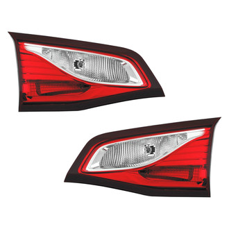 Replace® - Driver and Passenger Side Inner Replacement Tail Lights (CAPA Certified)