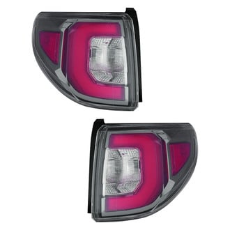 Replace® - Black LED Tail Lights
