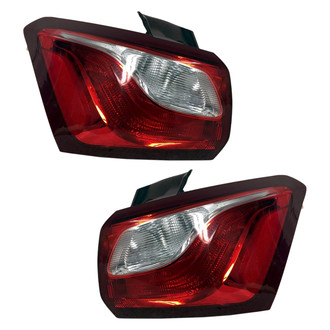 Replace® - Driver and Passenger Side Outer Replacement Tail Lights (CAPA Certified)
