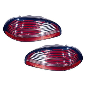 Replace® - Driver and Passenger Side Replacement Tail Light Lens and Housings (CAPA Certified)
