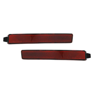 Replace® - Rear Driver and Passenger Side Bumper Reflector Set (Standard Line)