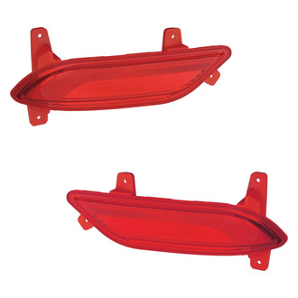 Replace® - Rear Bumper Reflectors