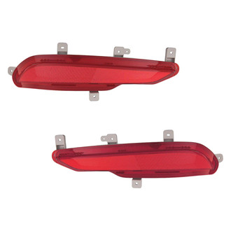 Replace® - Rear Bumper Reflectors