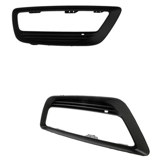 Replace® - Front Driver and Passenger Side Fog Light Bezel Set (Standard Line)