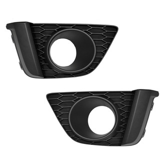 Replace® - Front Driver and Passenger Side Fog Light Bezel Set (Standard Line)
