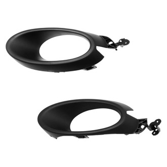 Replace® - Front Driver and Passenger Side Fog Light Bezel Set (Standard Line)
